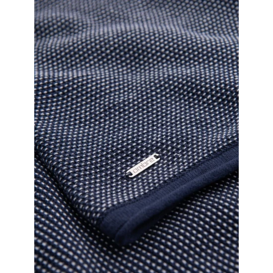 Vīriešu tumši zils džemperis Omāna V1 OM-SWSW-0118