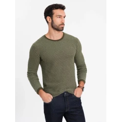 Vīriešu zaļš kardigāns Omāna