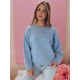 Sieviešu zils džemperis Flori