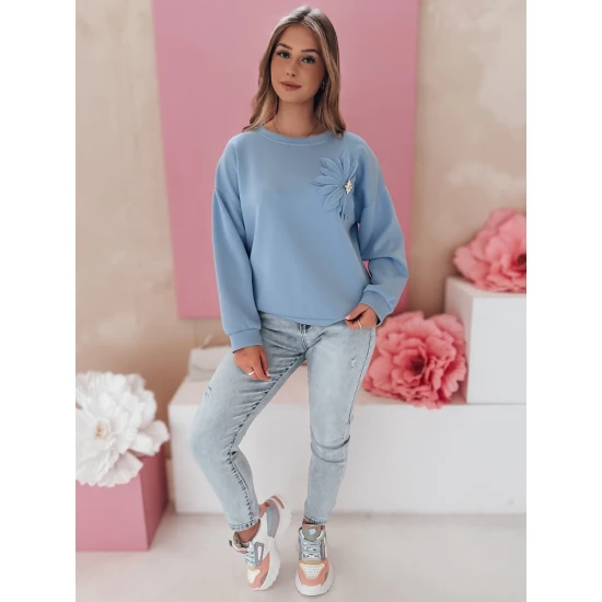 Sieviešu zils džemperis Flori