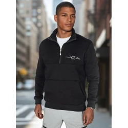 Melns vīriešu džemperis Calvin