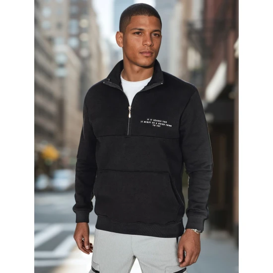 Melns vīriešu džemperis Calvin BX5887