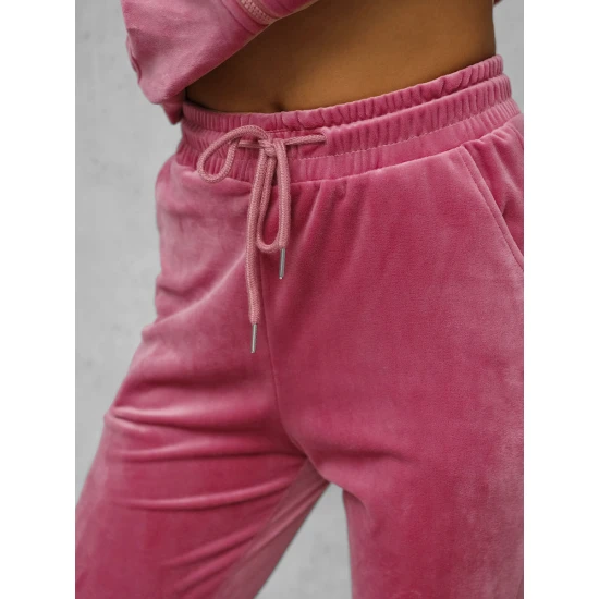 Sieviešu tumši rozā velūra komplekts Rosita JS/35C1610/19