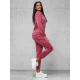Sieviešu tumši rozā velūra komplekts Rosita JS/35C1610/19