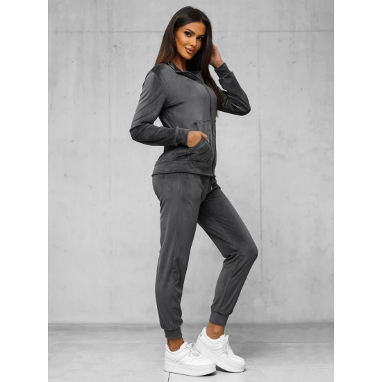 Sieviešu pelēks velūra komplekts Rosita JS/35C1610/5