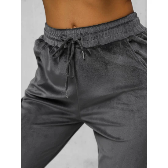 Sieviešu tumši pelēks velūra komplekts Merlin JS/35C1612/5