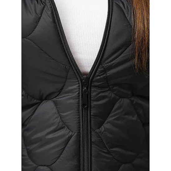 Melna sieviešu jaka Romin JS/16M9239/392