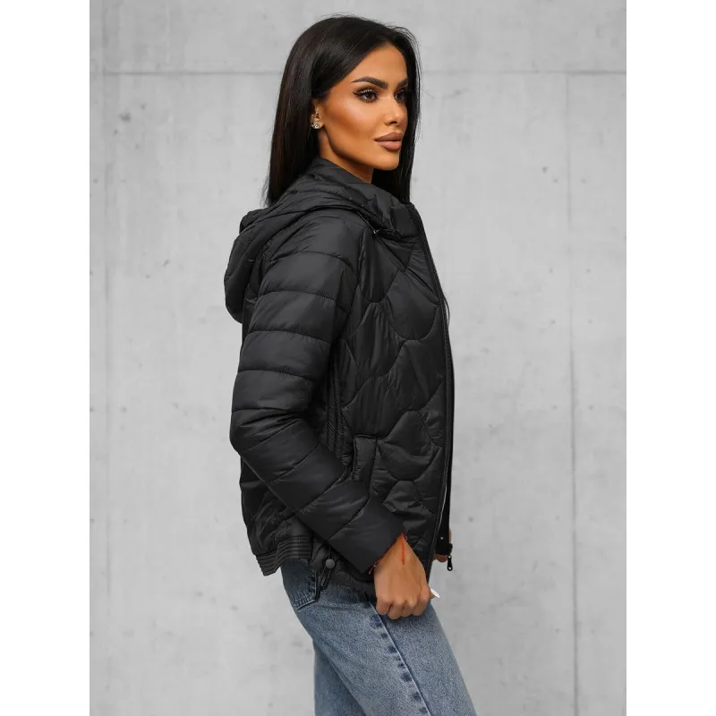 Melna sieviešu jaka Romin JS/16M9239/392