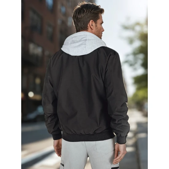 Vīriešu melna bumbierjaka Edmin TX5021