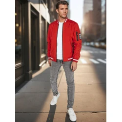 Vīriešu sarkanā jaka Edman