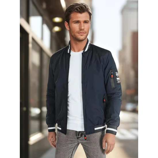 Vīriešu tumši zila jaka Edman TX5015