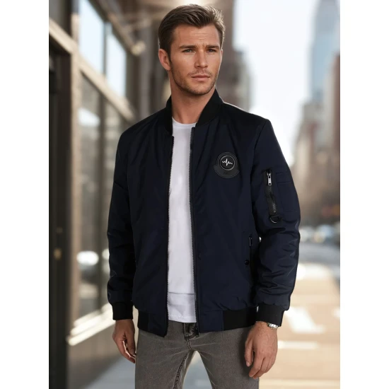 Vīriešu tumši zila jaka Komplekts TX5019