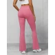 Sieviešu ikdienas tumši rozā bikses Alin JS/17K588/111