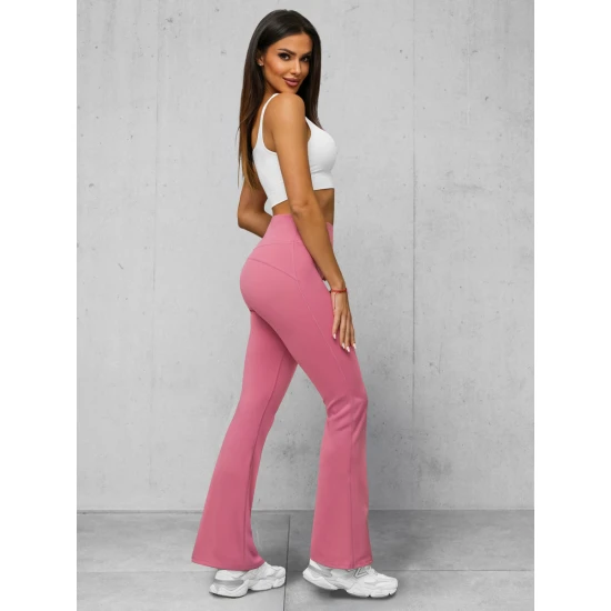 Sieviešu ikdienas tumši rozā bikses Alin JS/17K588/111