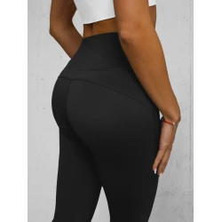Sieviešu ikdienas melnas bikses Alin