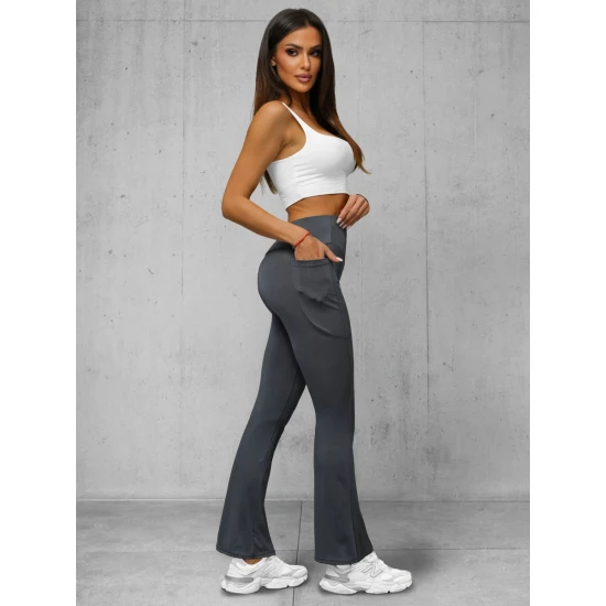 Sieviešu pelēkas bikses Karin JS/35K1603/5