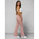 Sieviešu ikdienas rozā bikses Alin JS/17K588/7