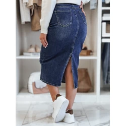 Garie džinsa svārki tumši zilā krāsā Merita