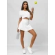 Sieviešu balts svārki-šorti Melani JS/17K590/1