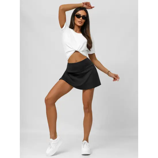 Sieviešu melni svārki-šorti Active JS/17K568/3