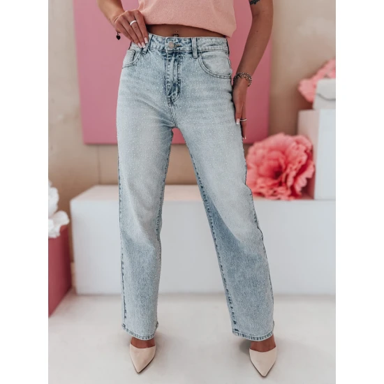 Sieviešu gaiši zili džinsi Diamont UY2475