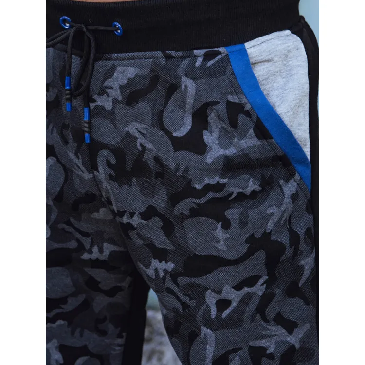 Vīriešu melnas ikdienas bikses Army UX4429