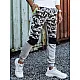 Vīriešu gaiši pelēkas ikdienas bikses Army Gadījuma bikses