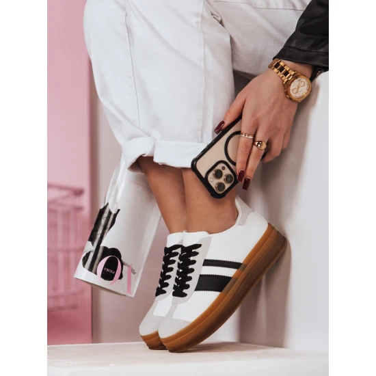 Sieviešu balti ikdienas apavi Tag ZY0663