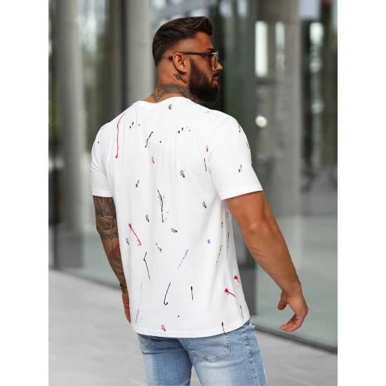 Vīriešu balts krekls Milan