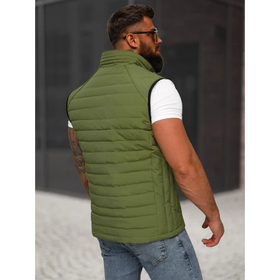 Vīriešu haki krāsas veste Edoar JS/31M5062/136