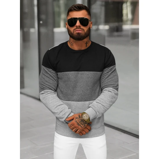 Vīriešu pelēks džemperis Diego JS/8B1303/2