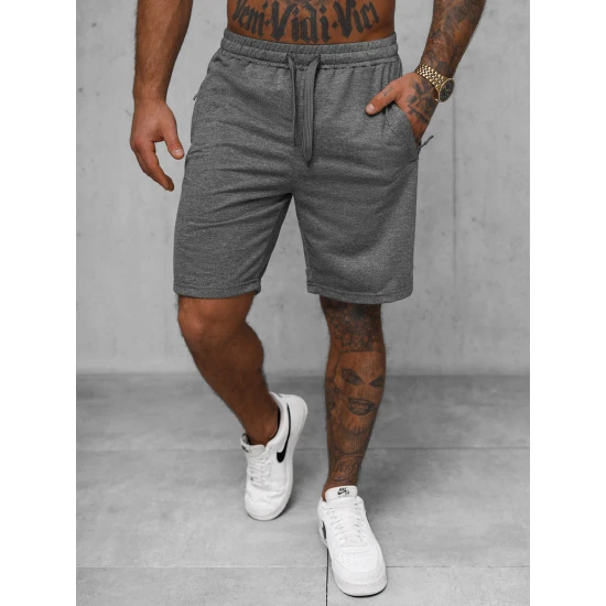 Vīriešu tumši pelēkie šorti Emir JS/8K1551/5