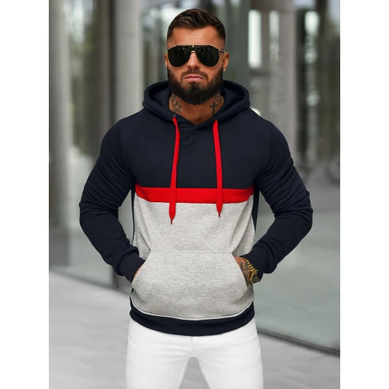 Vīriešu tumši zils džemperis Ovil JS/8B1319/25