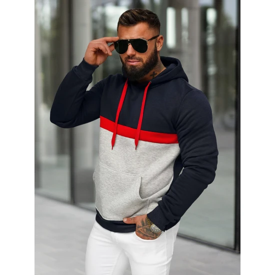 Vīriešu tumši zils džemperis Ovil JS/8B1319/25