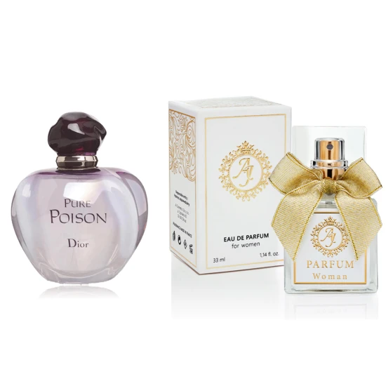 AJ Deluxe Nr19 smaržas, iedvesmotas no Dior Pure Poison 33 ml AJDeluxe19-33 French Perfumes