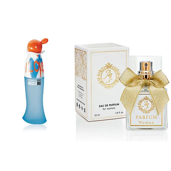 AJ Deluxe Nr6 smaržas, iedvesmotas no Moschino - I Love Love Love 100 ml AJDeluxe6-100 French Perfumes