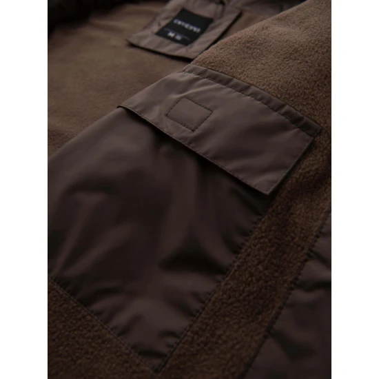 Vīriešu brūna jaka Inito Jakas