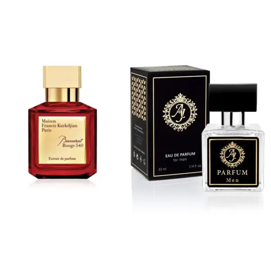 AJ Deluxe Nr751 Kurkdjian iedvesmotās smaržas - Baccarat Rouge 540 Extrait (UNISEX) 33 ml AJDeluxe751-33 French Perfumes