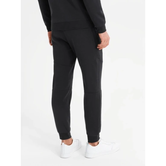 Vīriešu melnas bikses Kerni Bikses