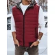 Vīriešu bordo krāsas veste Minel JS/MY88Z