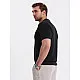 Vīriešu melns polo krekls Swing V5 OM-POSS-0117