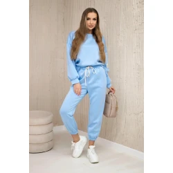 Sieviešu gaiši zils komplekts Vesta