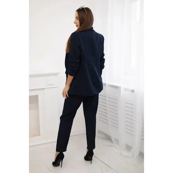 Elegants dāmu komplekts Silva tumši zilā krāsā 25511