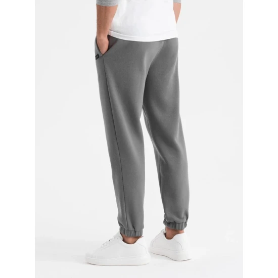 Unisex ikdienas tumši pelēkas bikses Argan V18 OU-PSBC-0100