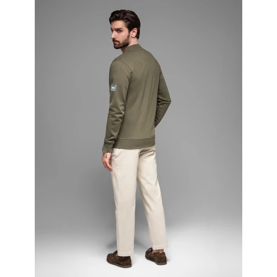 Vīriešu haki džemperis Korn V1 OM-SSZP-0215