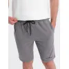 Vīriešu pelēkie šorti Sport V3 OM-SRSK-0138