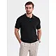 Vīriešu melns polo krekls Swing V5 OM-POSS-0117
