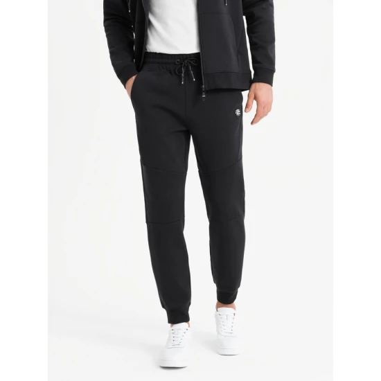 Vīriešu melnas bikses Kerni Bikses