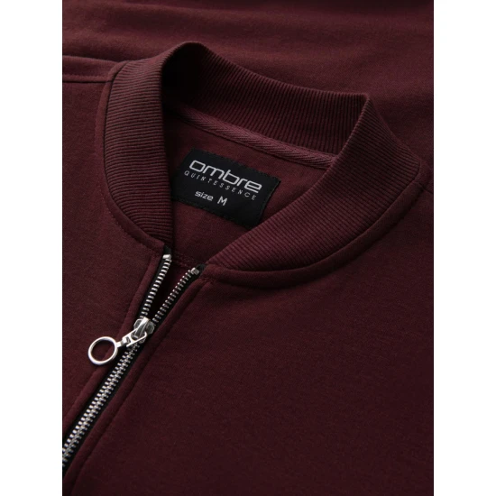Vīriešu bordo džemperis Korn V13 OM-SSZP-0215