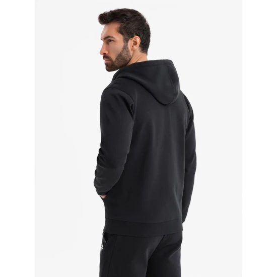 Vīriešu melns džemperis Adal V3 OM-SSZP-0213